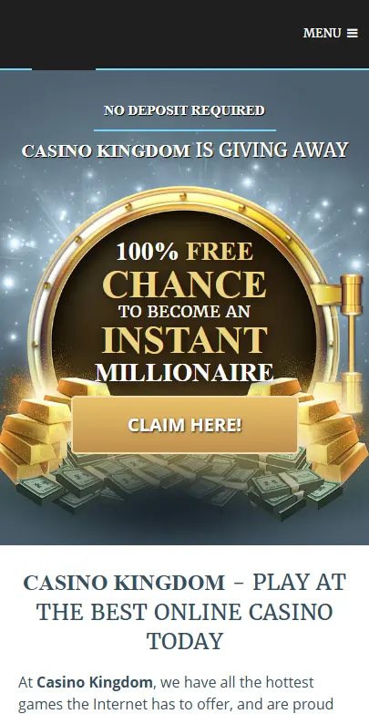 Mobile casino CASINO KINGDOM